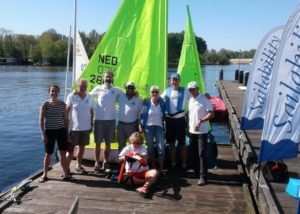 Zeilen met een handicap bij Sailability locatie De Koenen Amsterdam